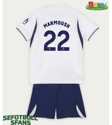 Tottenham Hotspur Omar Marmoush #22 Hemmaställ Barn 2026-27 Kortärmad (+ Korta byxor)